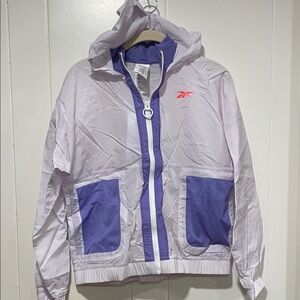 Reebok Lavender and White Raincoat